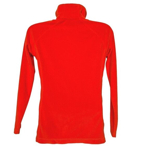 Columbia Women's Glacial Fleece Quarter Zip Orange Medium - Picture 3 of 7